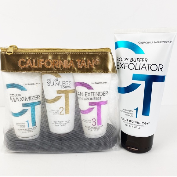 CALIFORNIA TAN 3 Step Instant Sunless Tanning Kit - Picture 2 of 4